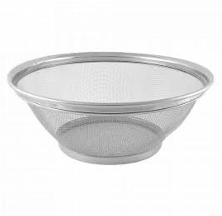 Stainless Steel Taller Steel Brim Basket 25Cm