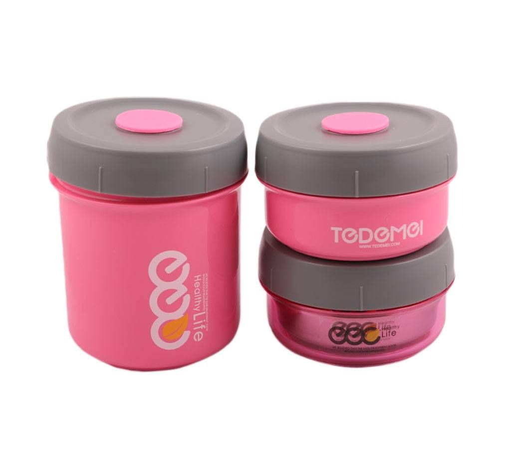 3 in 1 Mini Tiffin Box