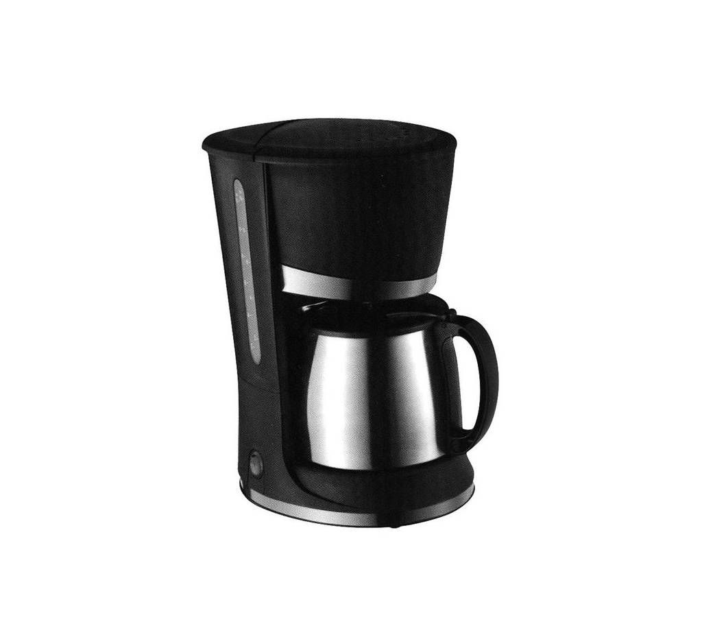 ocean coffee maker s/s1.2l-black & silver