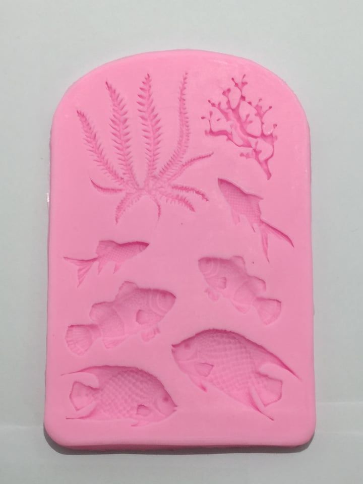 Silicone Fondant Cake Mold Plum blossom Leaves Chocolate Sugarcraft Mould Cookie Cutter DIY Cake Decorating Tools