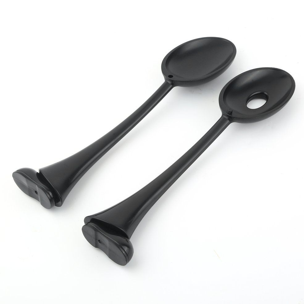 2 in 1 Innovative Appearance Design Long Legs Stand Spoons Useful Plastic Ladle