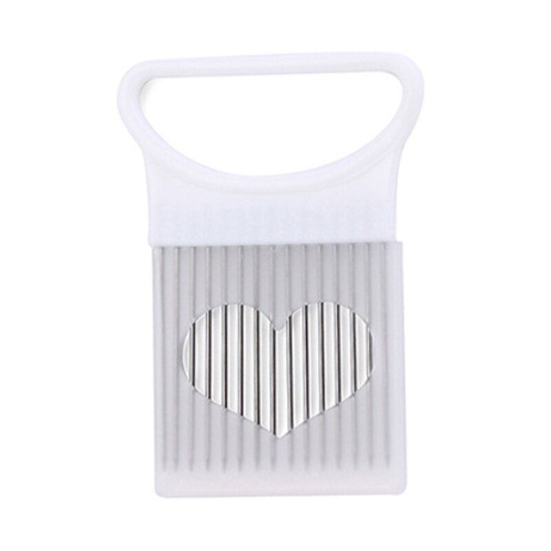 Tomato Onion Vegetables Slicer Cutting Aid Holder Guide Slicing Cutter Safe Fork hogar cocina kitchen utensils-White