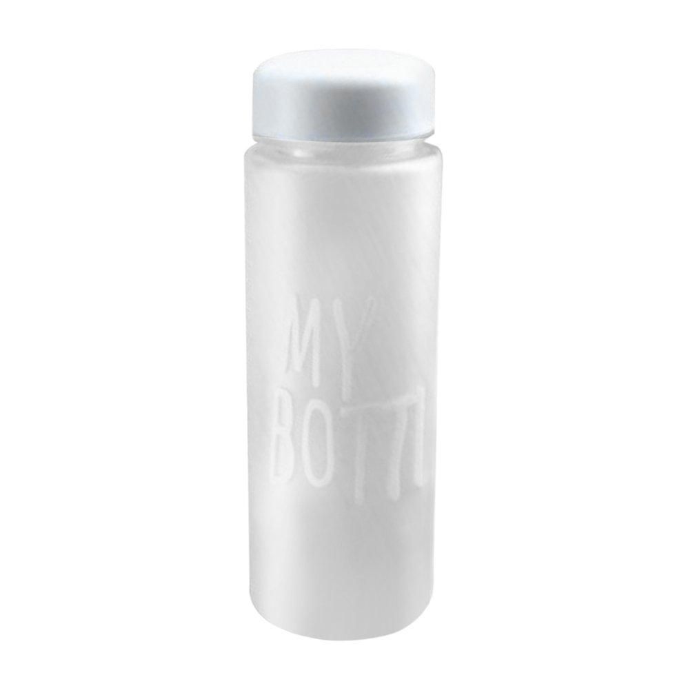 LALA 500ML Portable Size Transparent Sport Cycling Running Travel Water Bottle