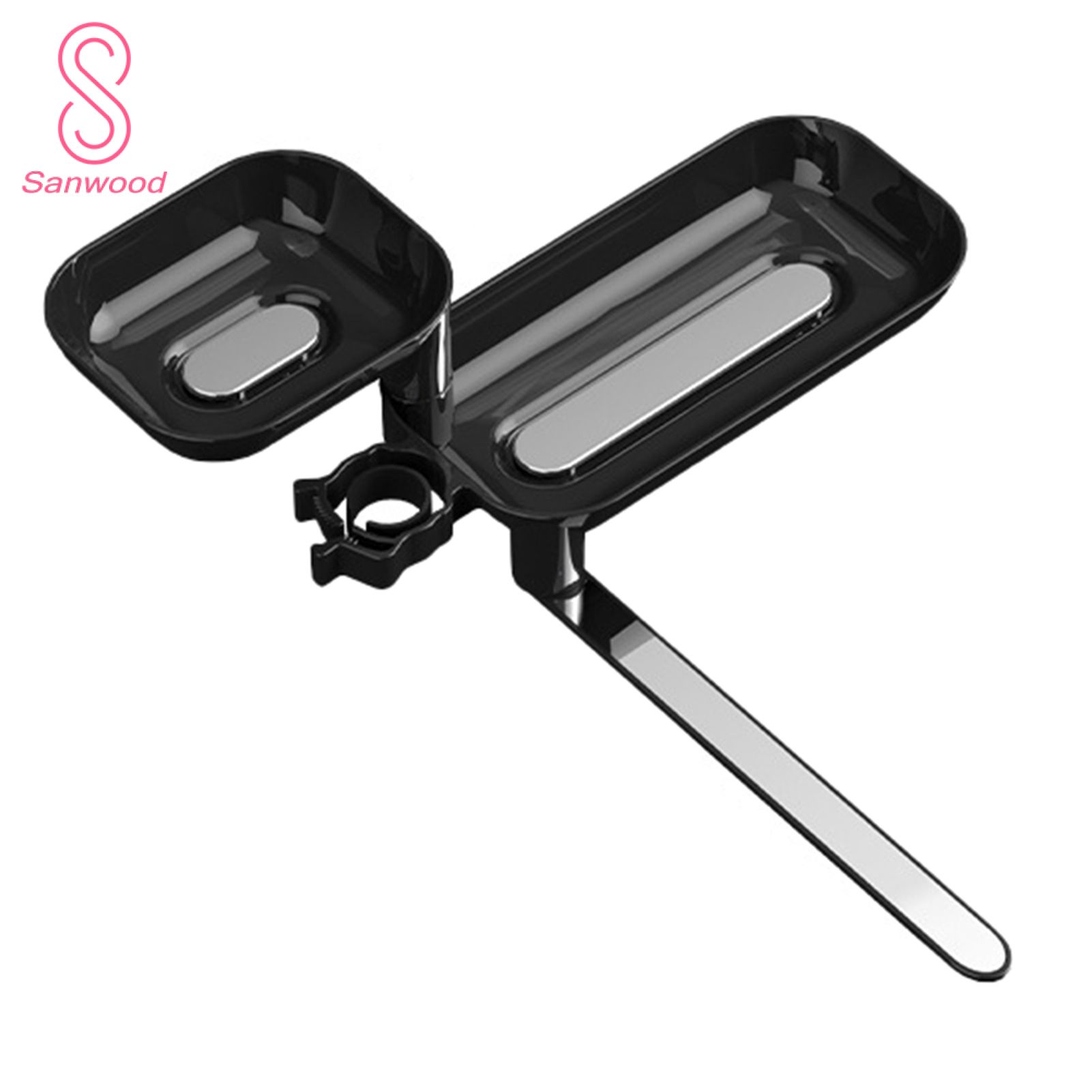 Rotatable Drain Rack Thicken ABS Sink Faucet Sponge Shelf Kitchen Accessories
