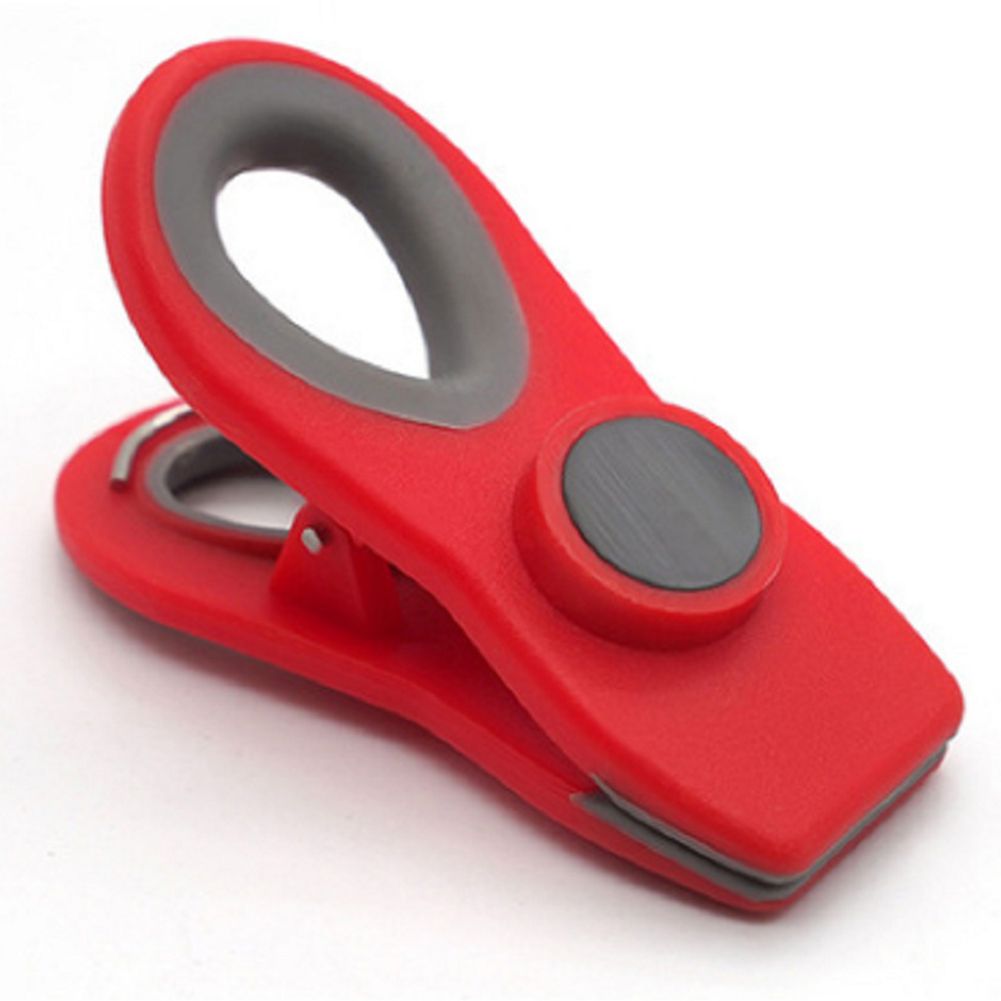Yfashion Magnetic Sealing Clip Bag Sealer Refrigerator Food Snack Storage Clothes owel Clip