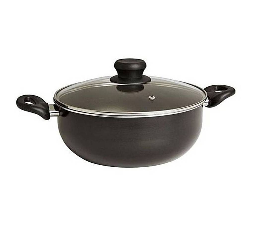 Kiam Non Stick Casserole 26 CM Black