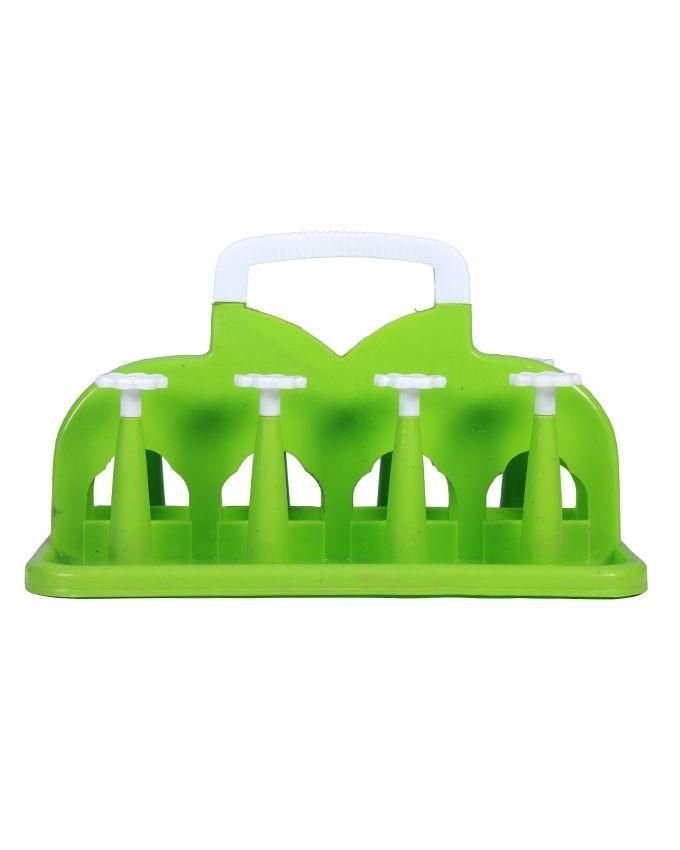 Plastic Glass Stand - Green