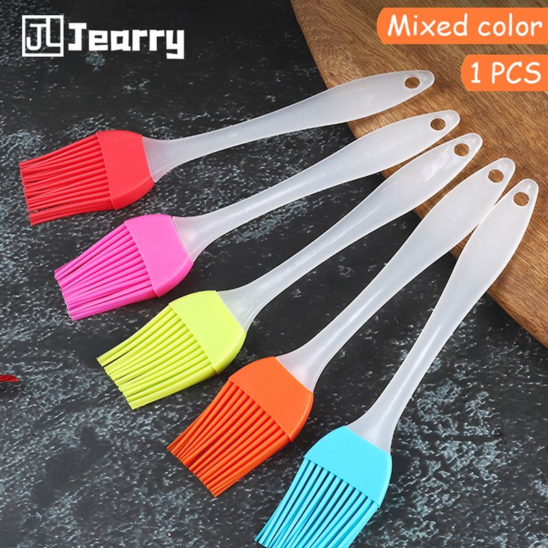 Jearry Silicone BBQ oil brush High temperature resistance Food grade Silicone kitchen utensils