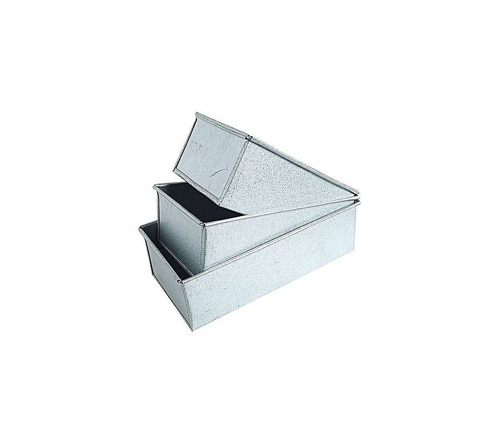 Pieces Cake Pan - Silver