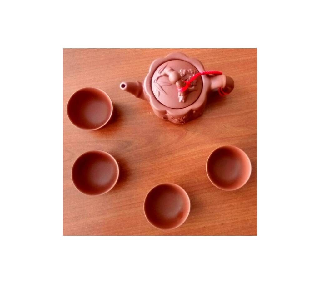 Chineese Tea Pot And Cup Set