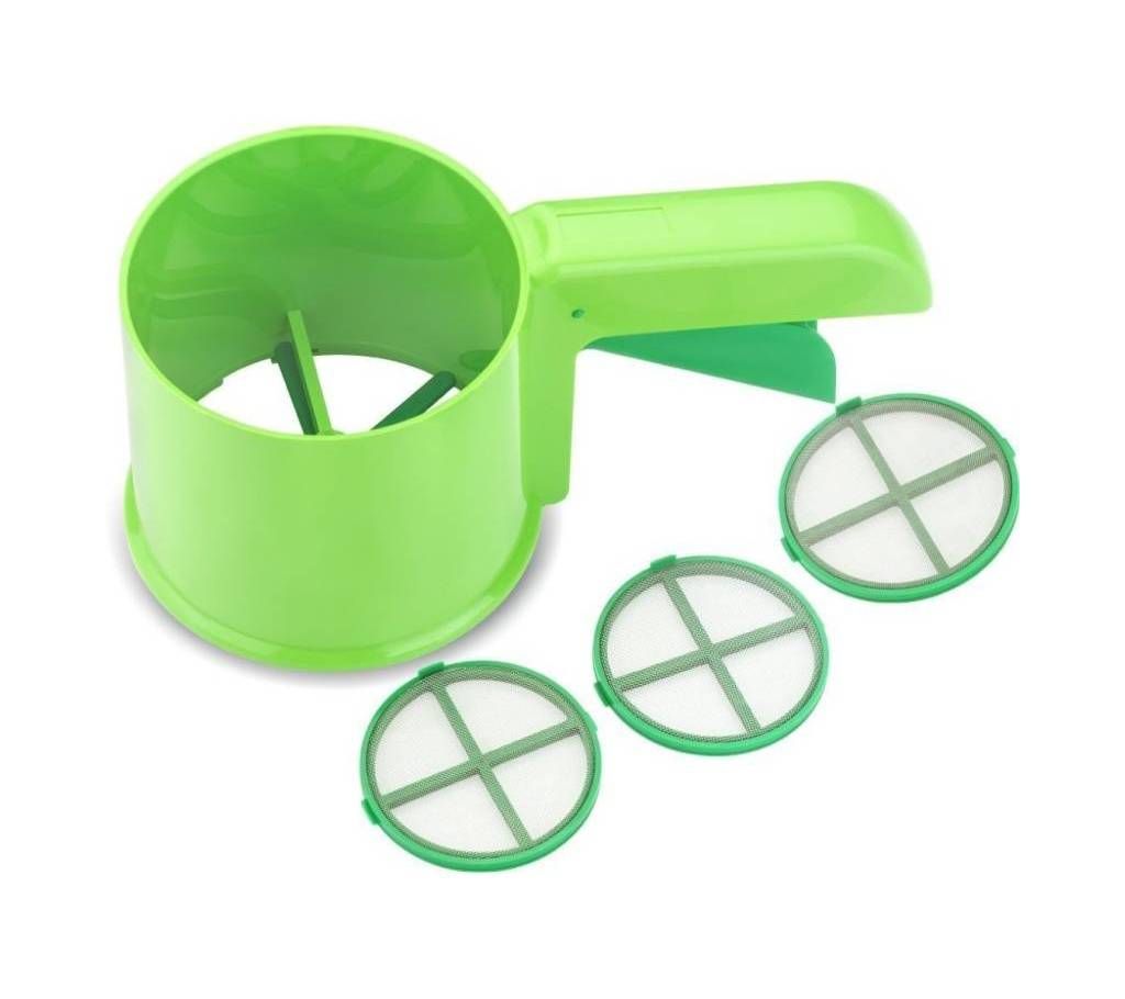 Flour Sifter - Green
