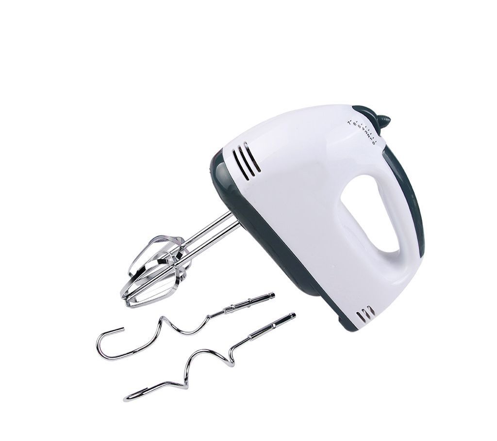 Electric White Hand Mixer 7 Speed 150 Watt