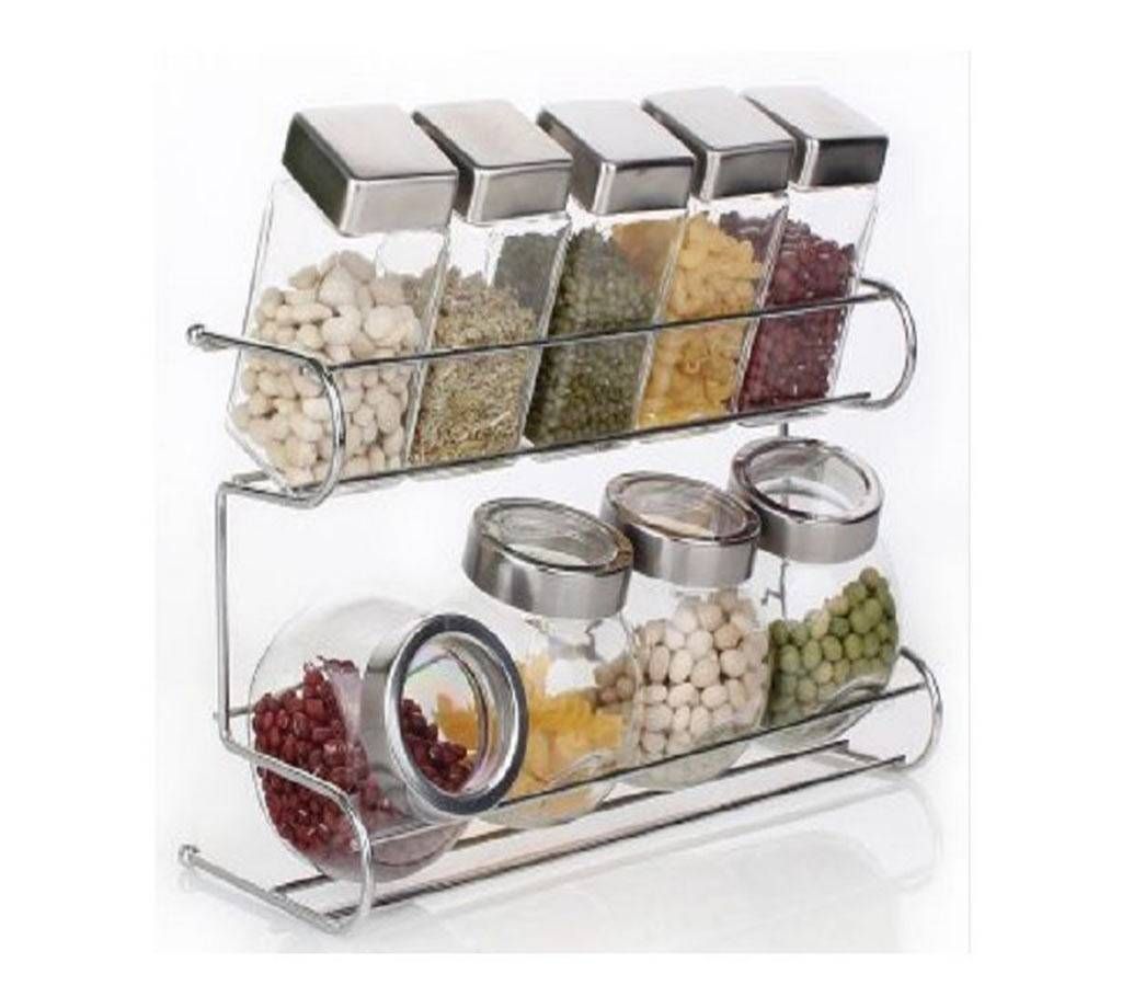 9pcs kitchen spice Pot