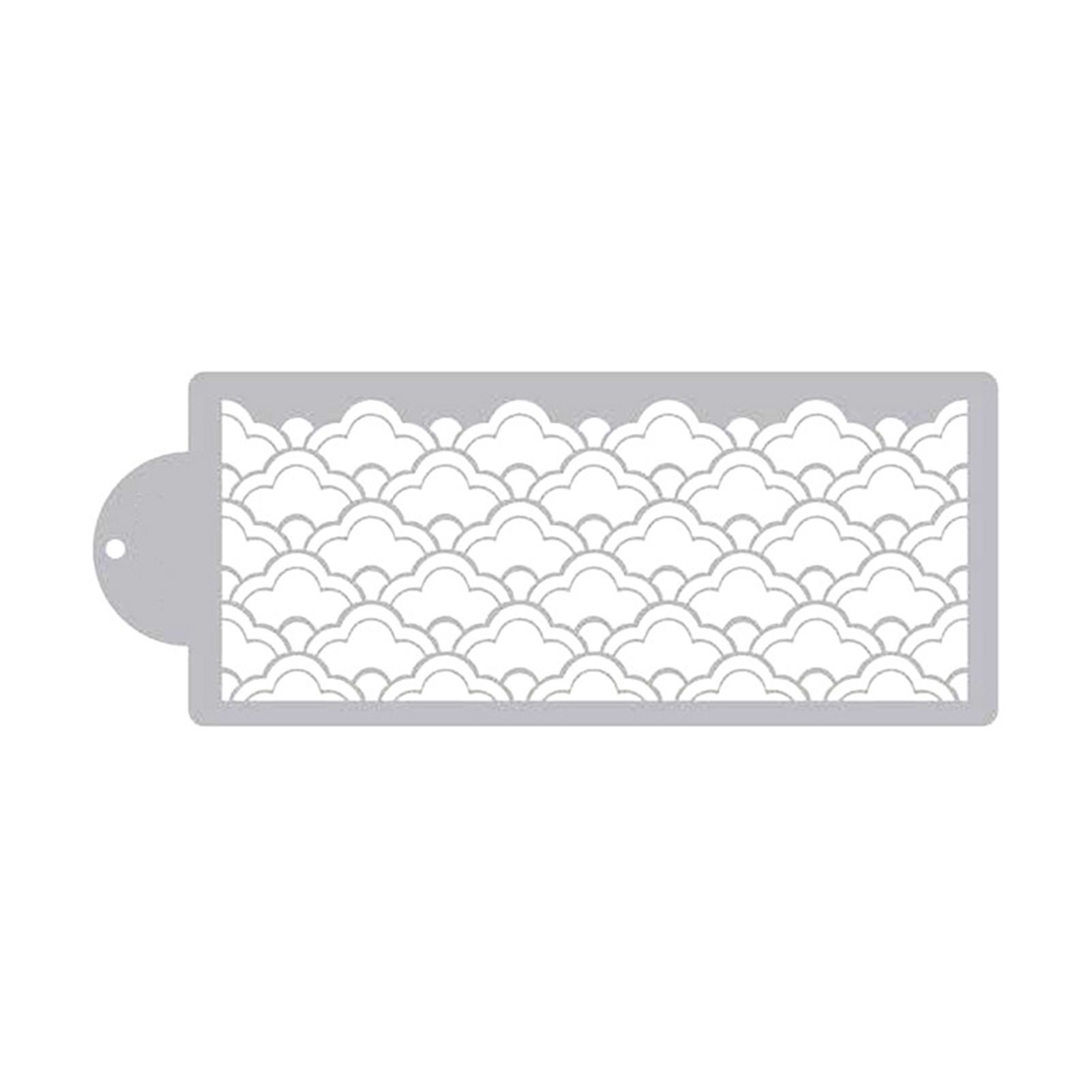 Cake Decoration Template Irregular Pattern Children Holiday Cake Decorating Stencil
