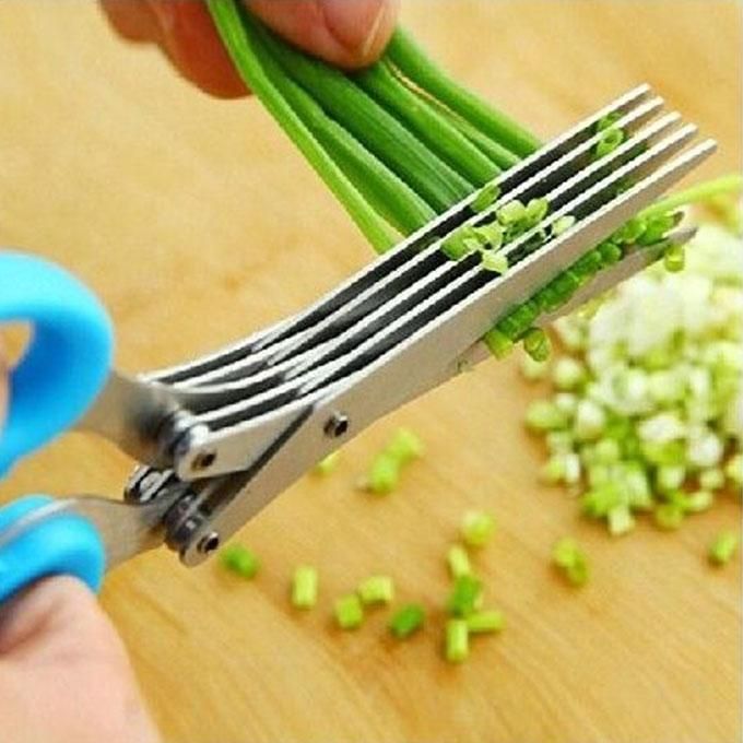 Vegetable Cutter 5 Blade Scissor