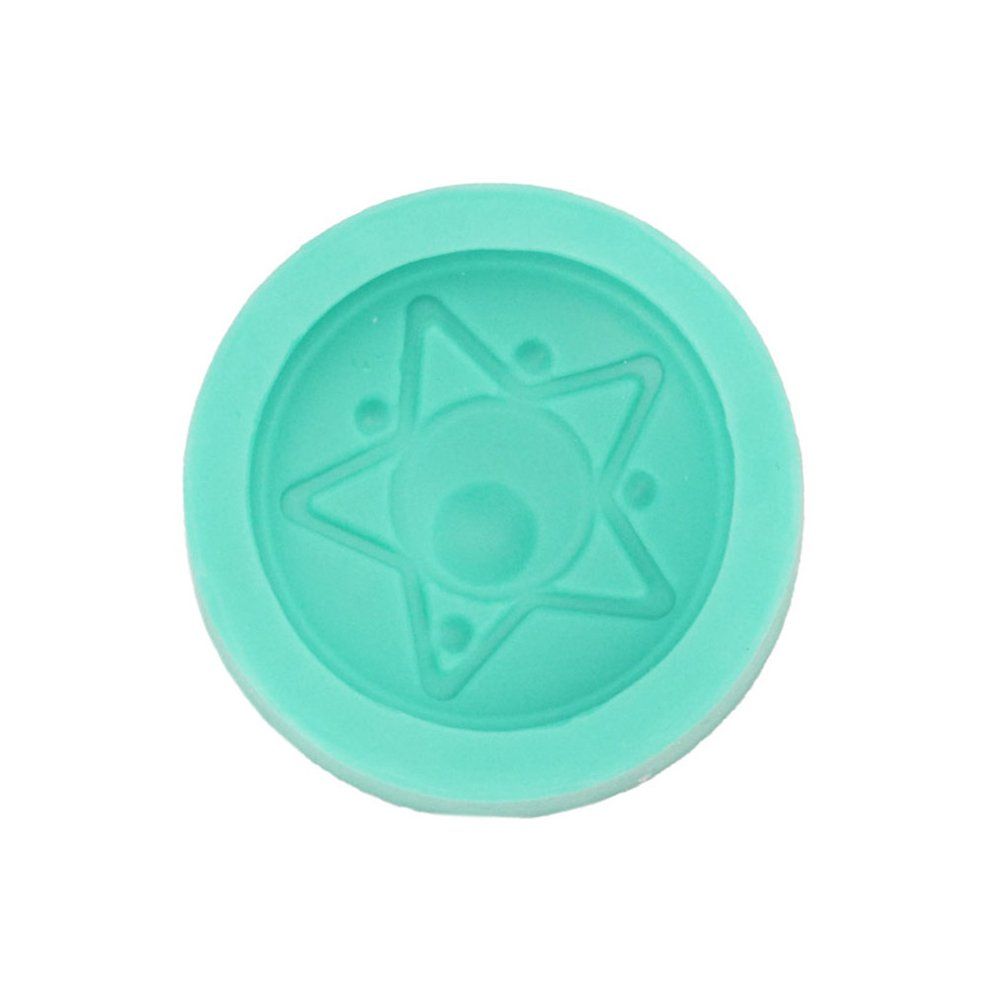 194558 Silicone Molds Cake Decorating Tools 54D Fondant Soap Mold for Cake-Blue