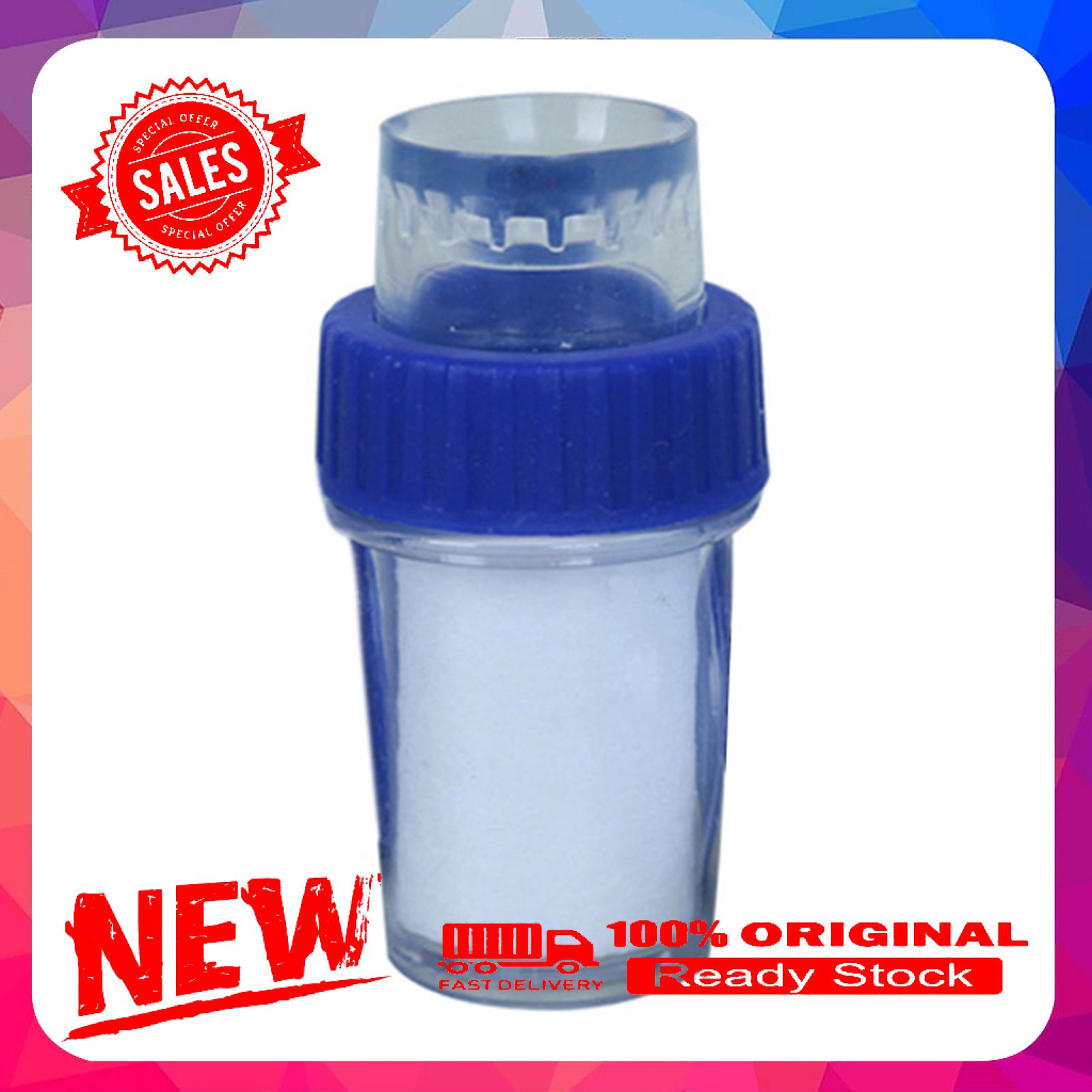 Water Filters Fit Most Faucet Remove Odor PP Water Filters Adapter Kitchen Water Purifier for Vegetables