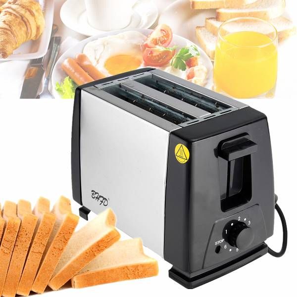 2 Slices Bread Toaster