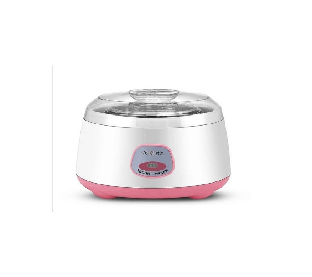 Portable Automatic Mini Yogurt , Rice Wine, Butter Making Machine 1L - White