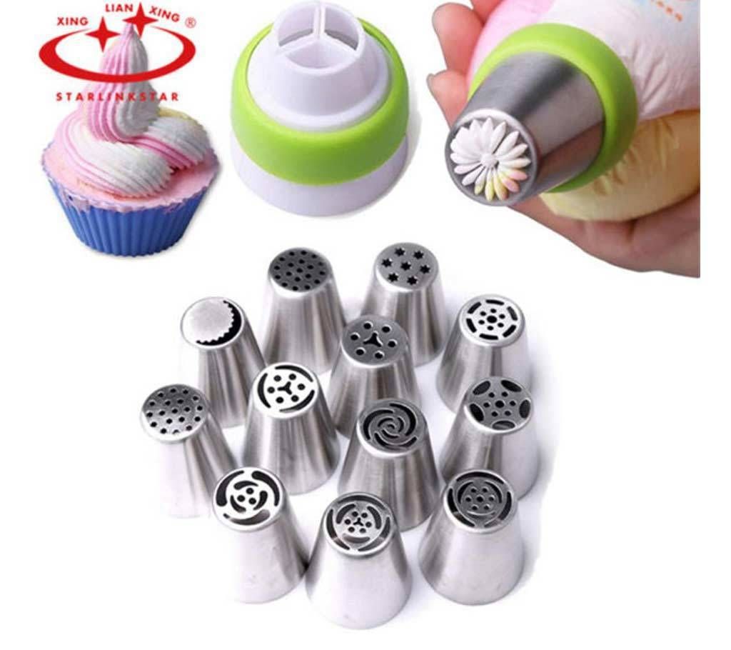 Russian Cake Decoration Nozel Set 8pcs 