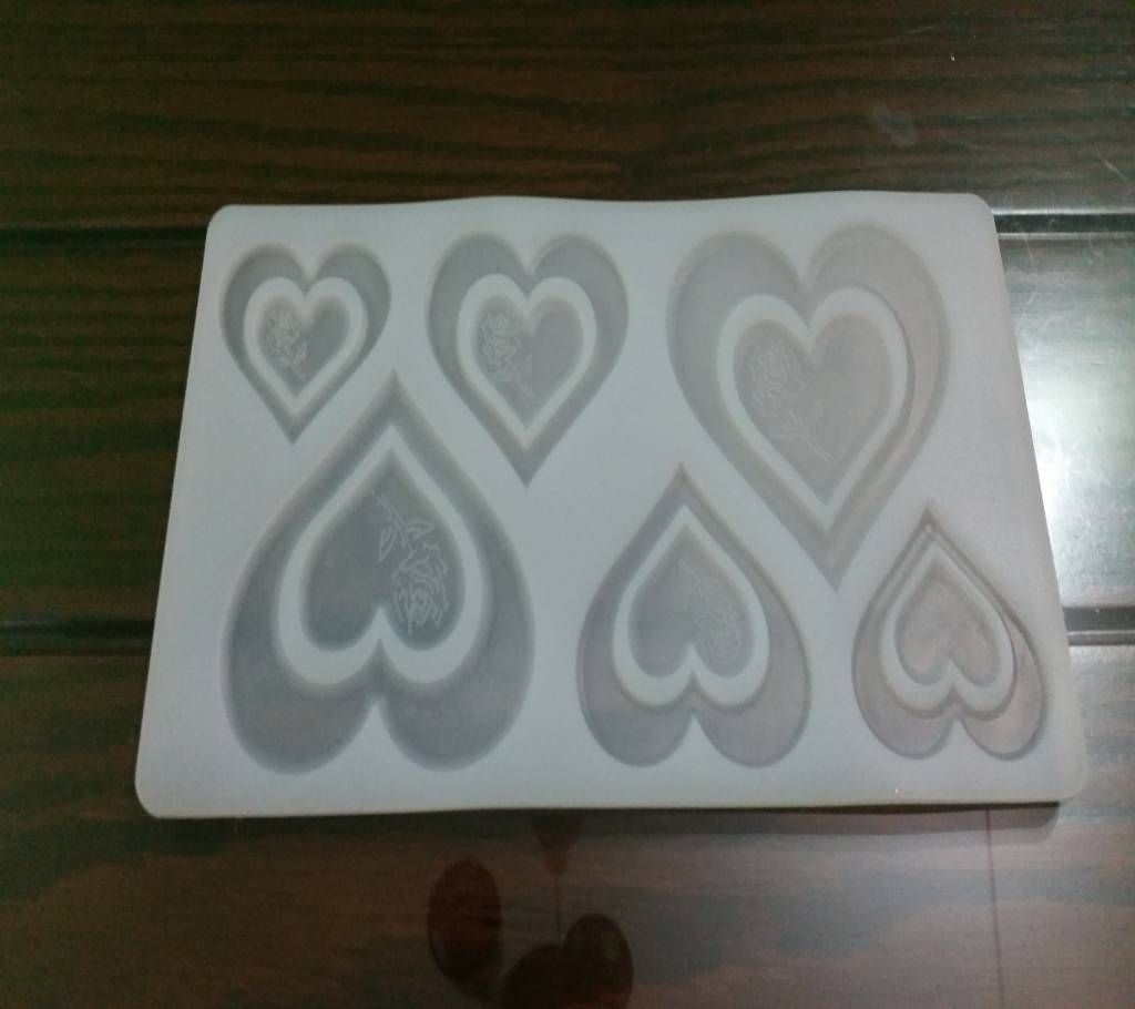Heart Shape Cake Silicone Mould