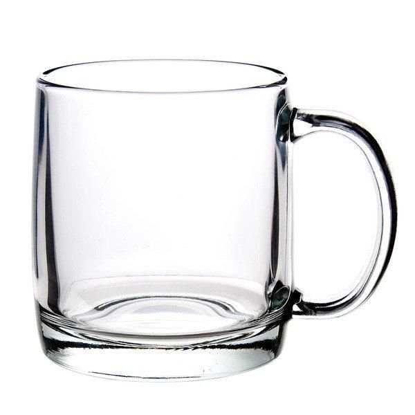 Clear 550Ml Glass Coffee Cup Transparent Water Mug - Coffee Mug