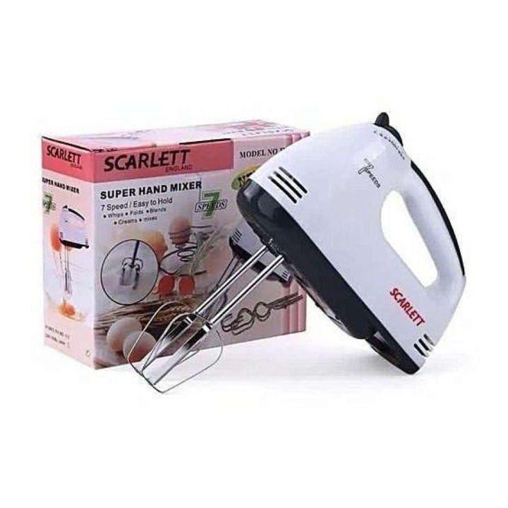 Scarlett Electric Egg Beater and Mixer for Cake Cream -1 PCS