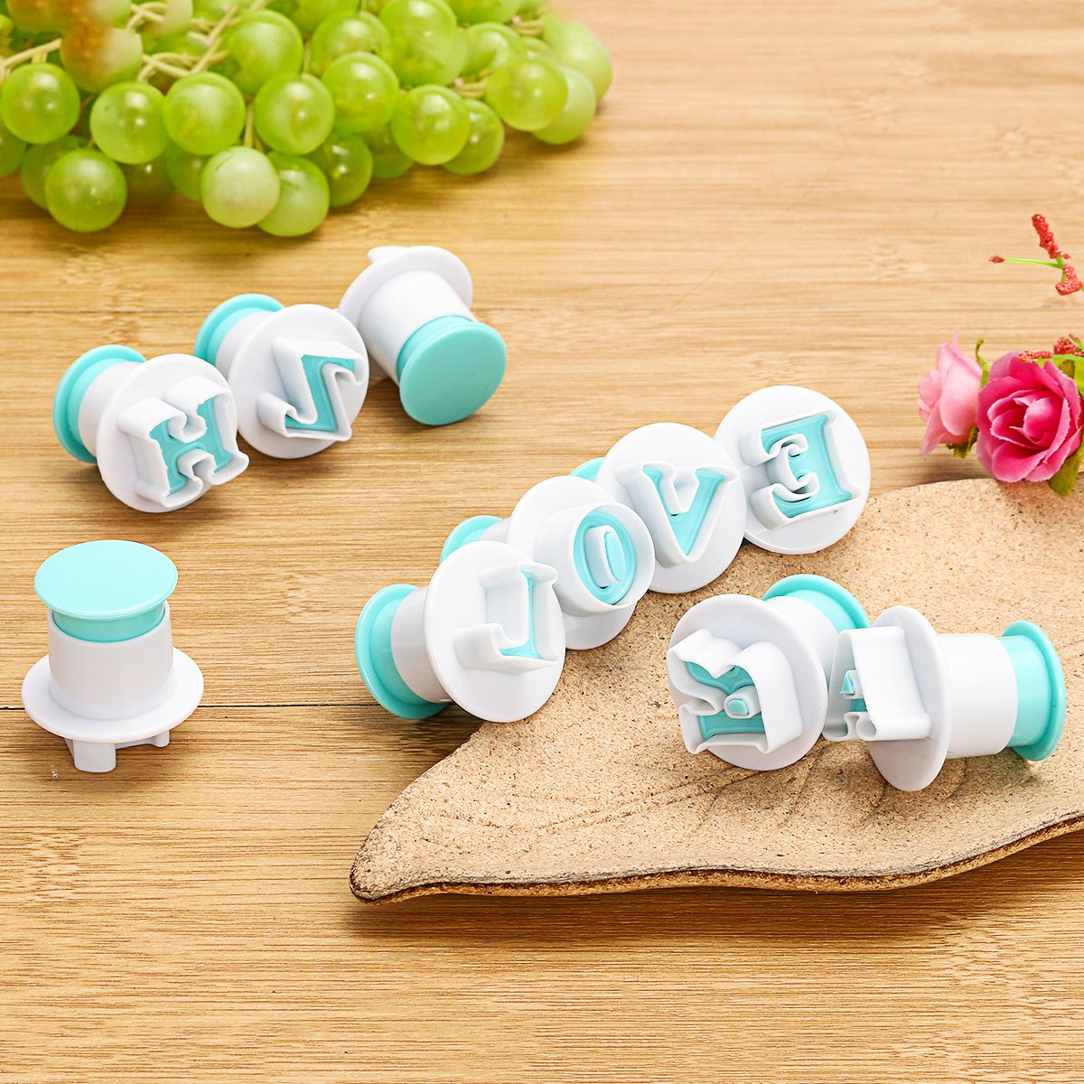 Pick for you Alphabet Letter& Number Fondant Cake Cutter Cookie Mold Sugarcraft Decorating