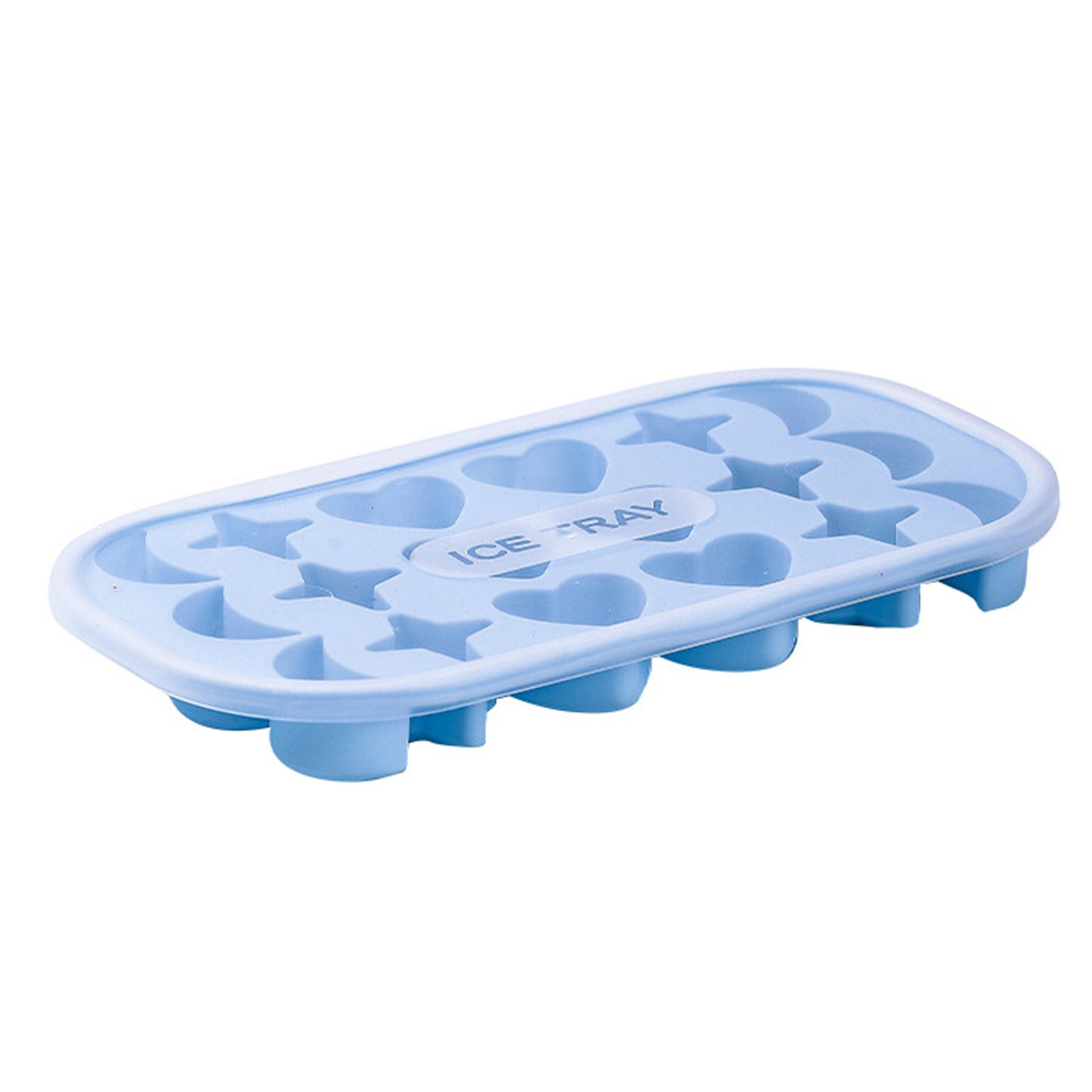 Ice Container Food Grade Heart Star Moon Shape Ice Cube Mold