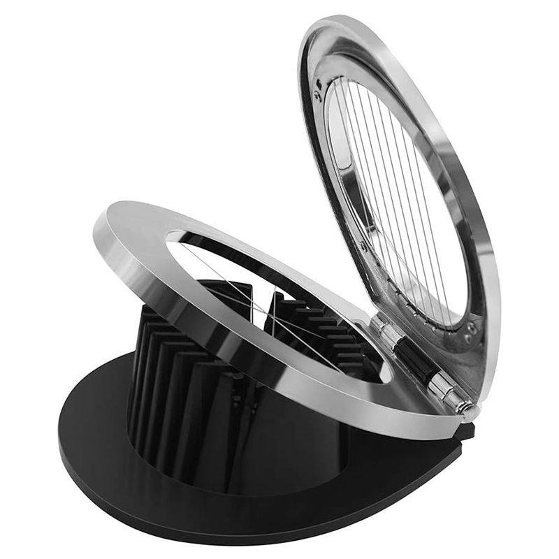 JAERBEE Egg Slicer for Hard Boiled Eggs, Egg Heavy Duty Cutter Duty Slicer Kitchen Tools Garnish Slicer, 3 Slicing Styles