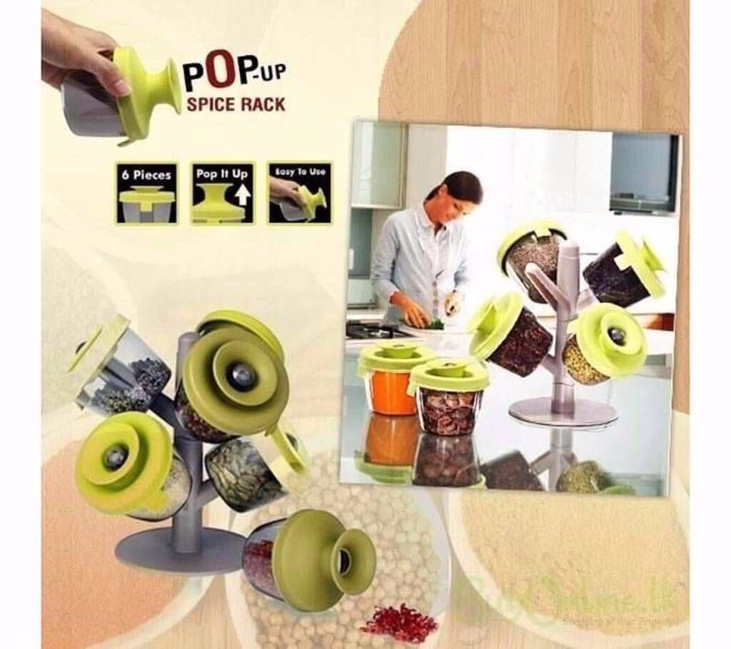 Pop Up Spice Rack (6 piece set)