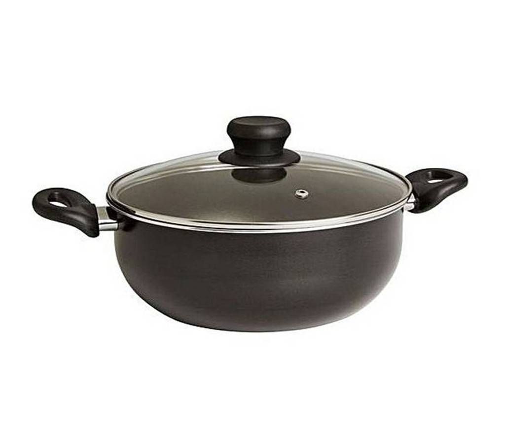 Kiam Non Stick Casserole - 28 CM - Black
