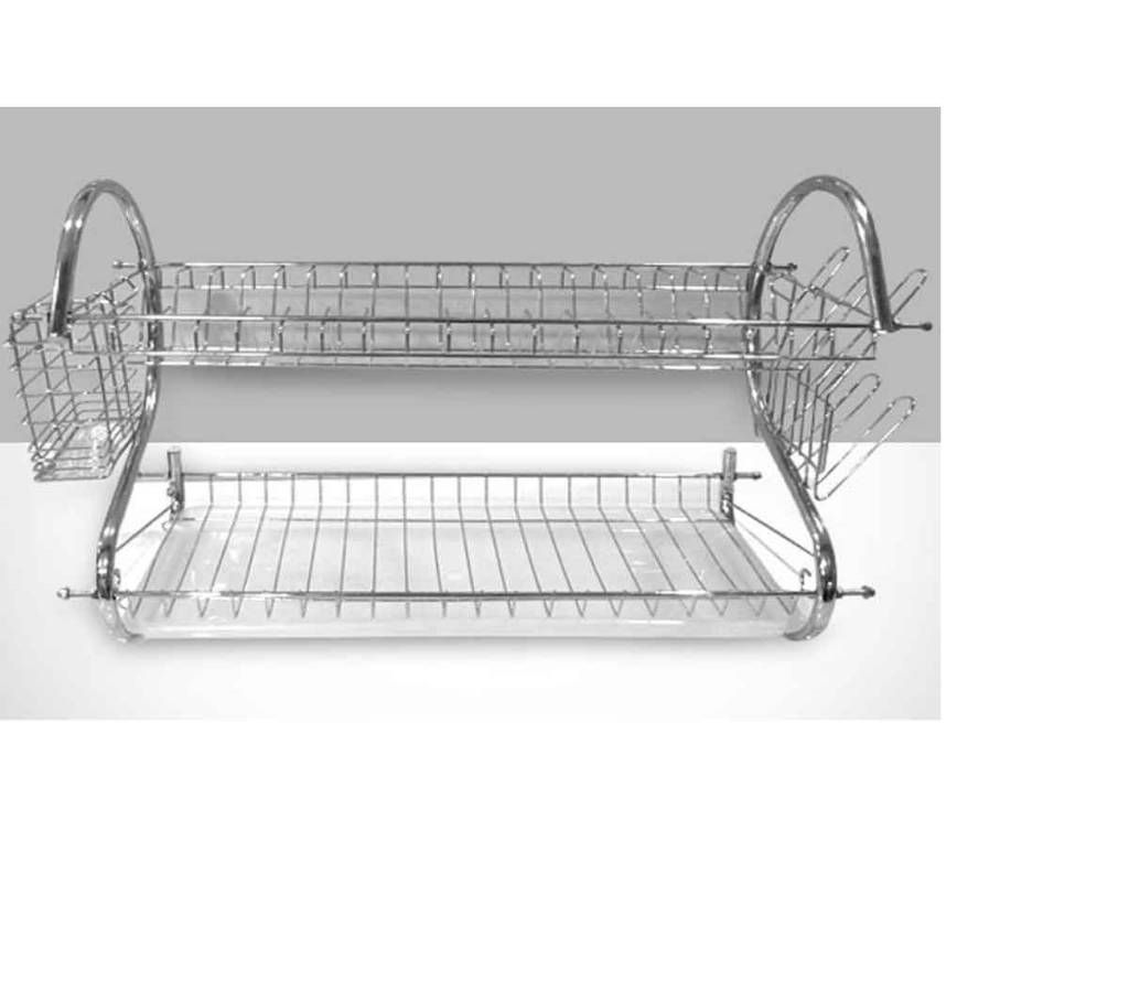 2 Layer Dish Water Drainer