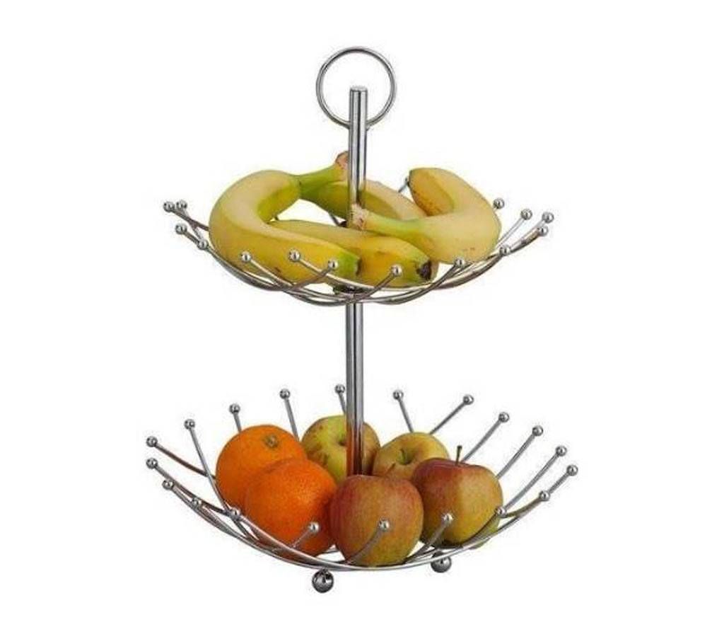 HOME 2 tier fruit bowl