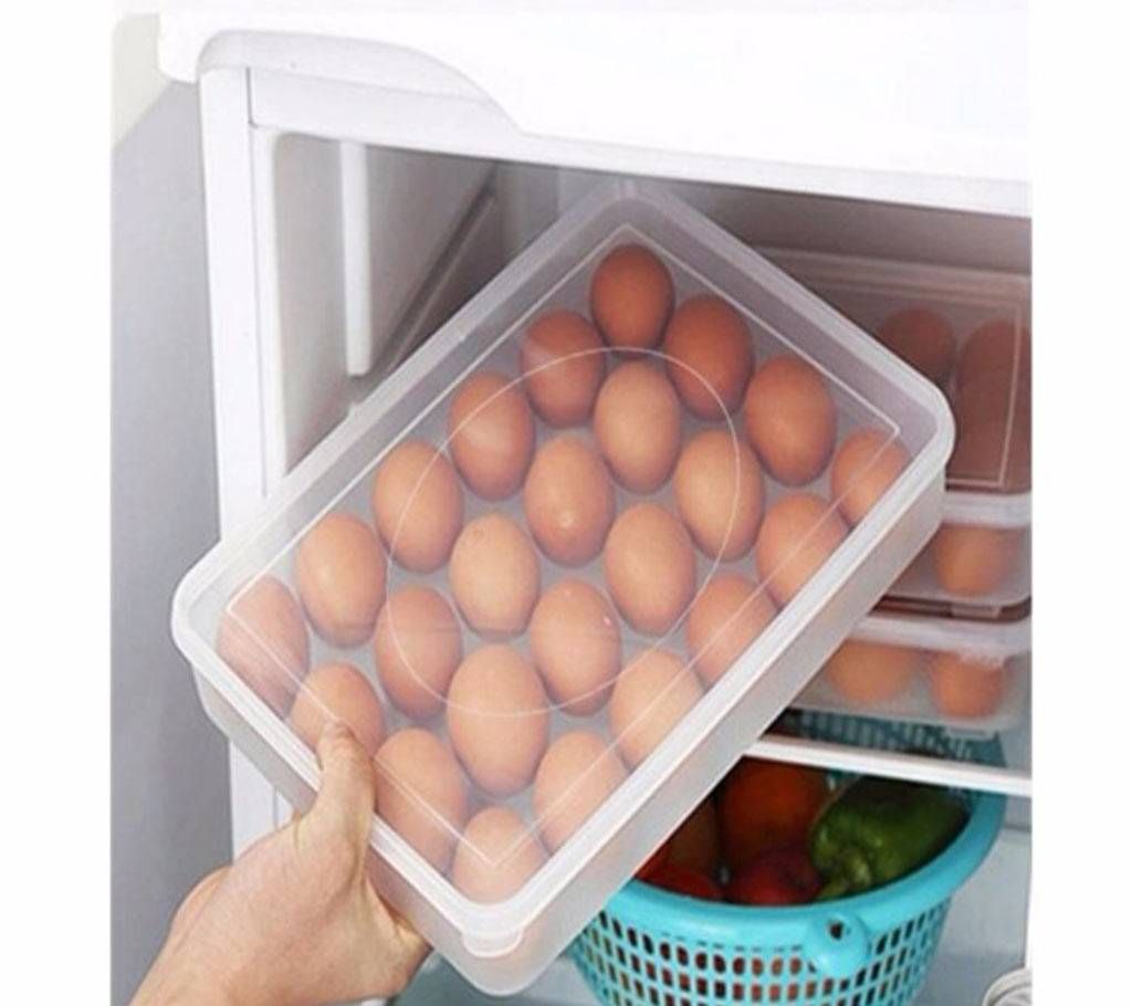 Plastic Box Eggs  container kitchen supplies