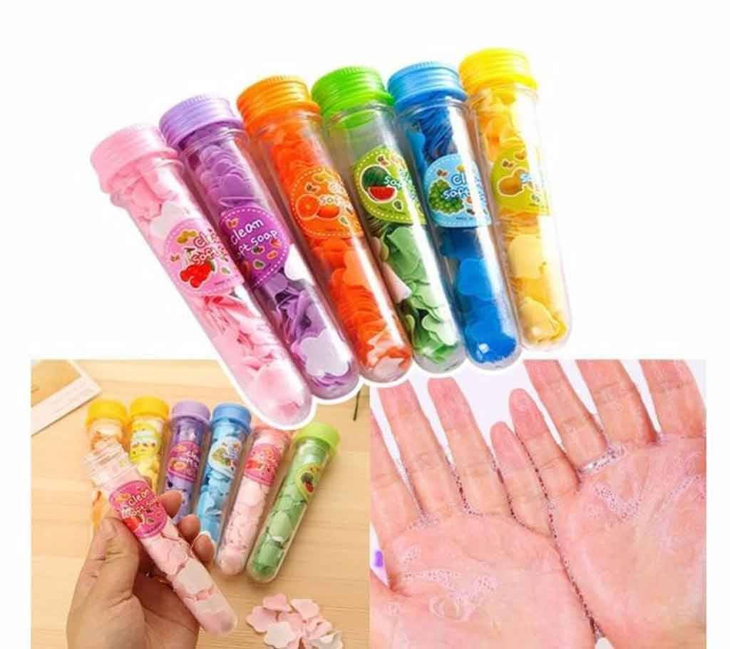 Portable Outdoor Travel Bottle Flower Wash Hand Soap