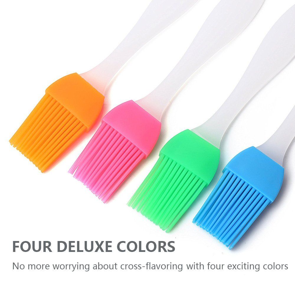 1pcs Silicone Barbecue Brush Baking Cake Pastry Cooking Brush Butter Bread BBQ Accessories Kitchen Tools