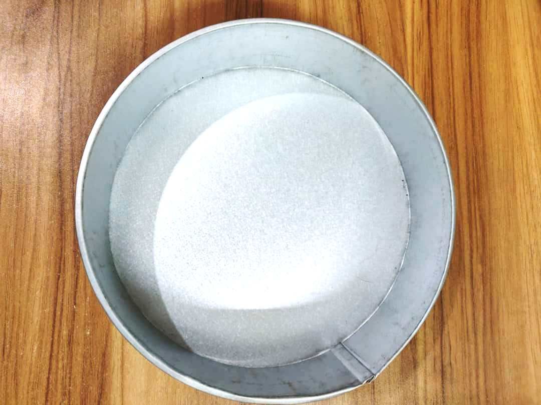 Cake Mould Round shape  1 pcs (9 inches) (Aluminium)