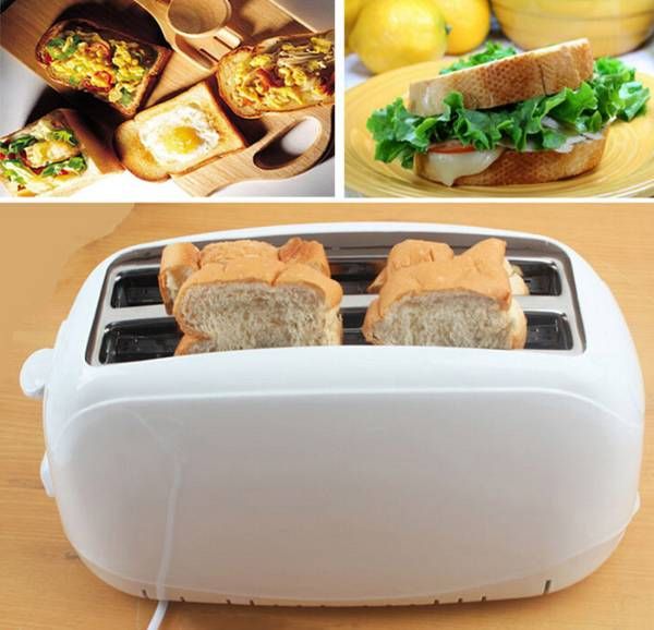 Comet Comet CT-2001 - 2 Slices Bread Toaster - White