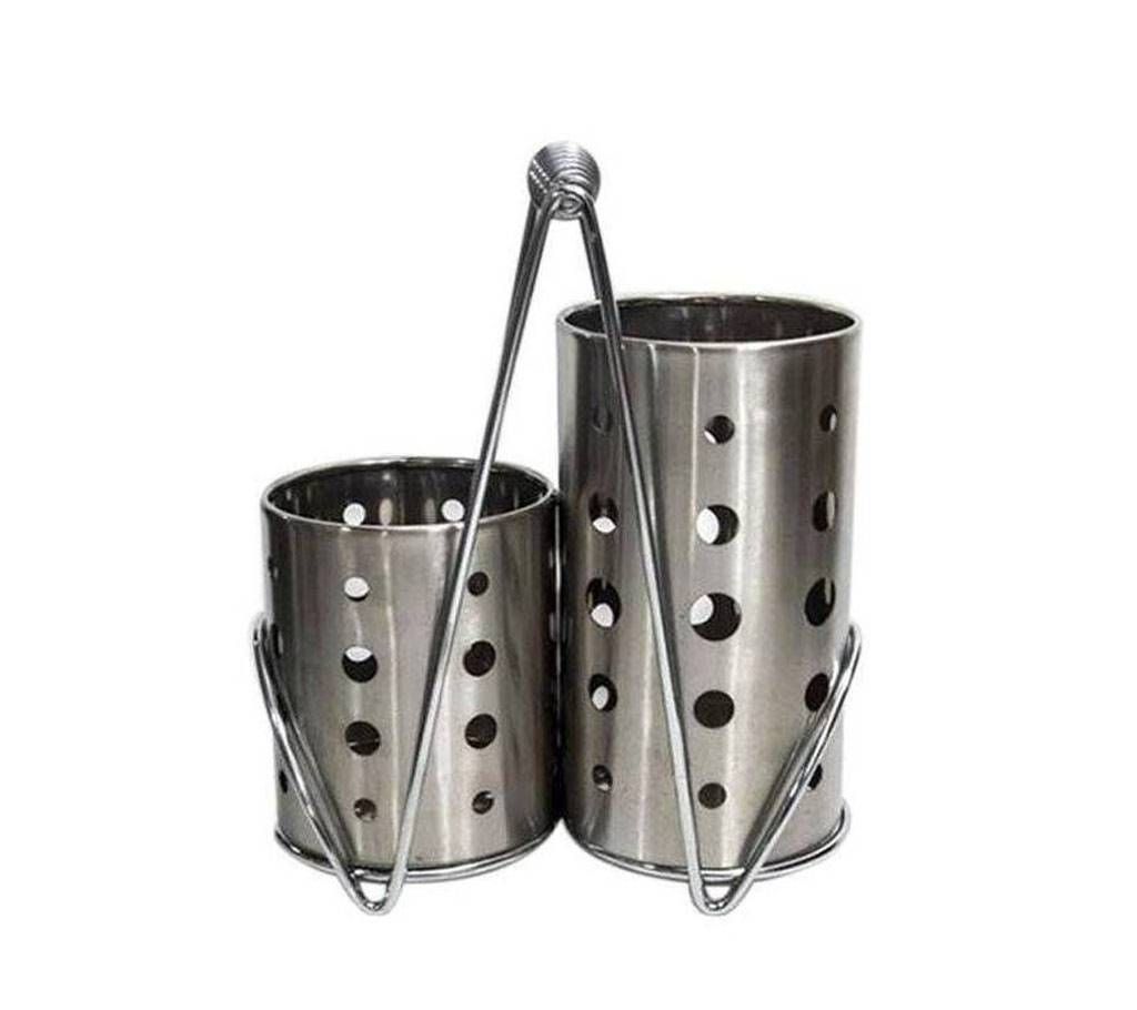 Stainless Steel Spoon Holder set