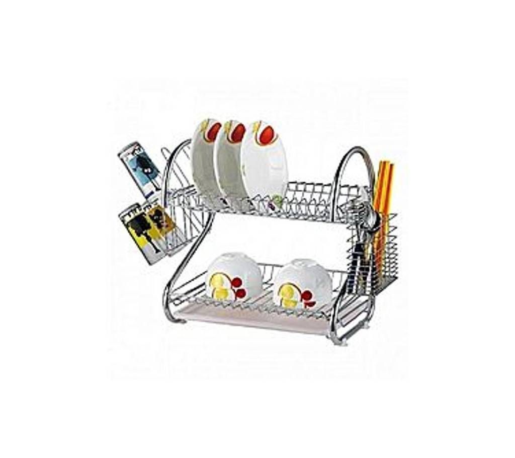 Master Kitchen 2 Layer Dish Drainer