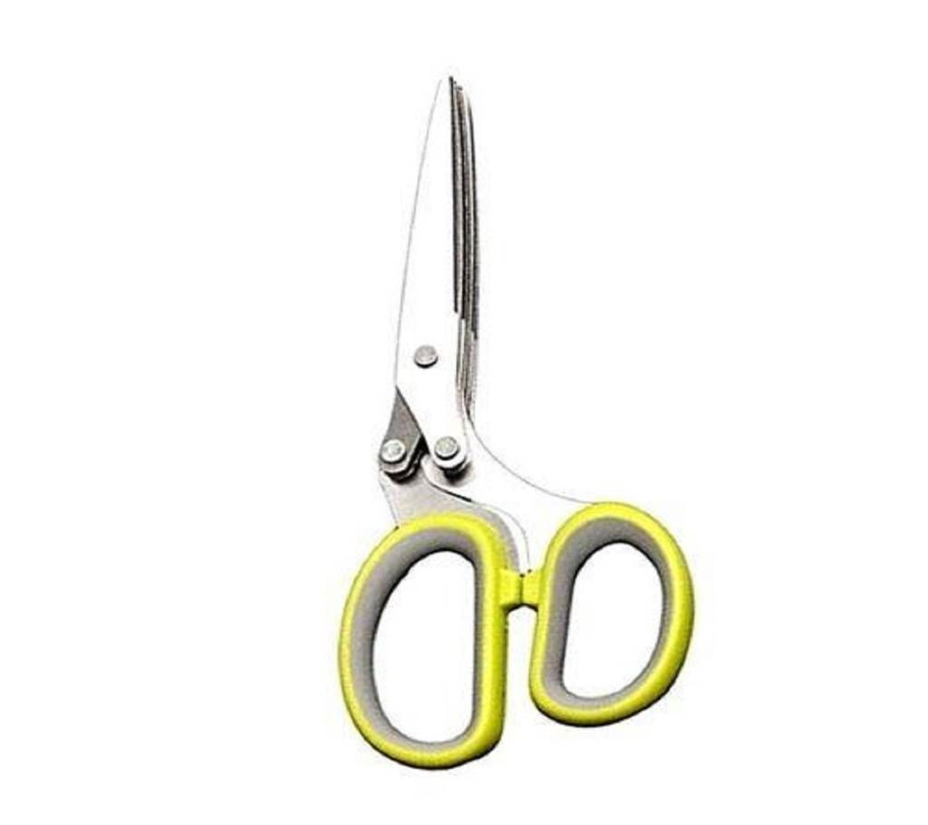 5 Layers Multi-functional Kitchen Knives Scissors
