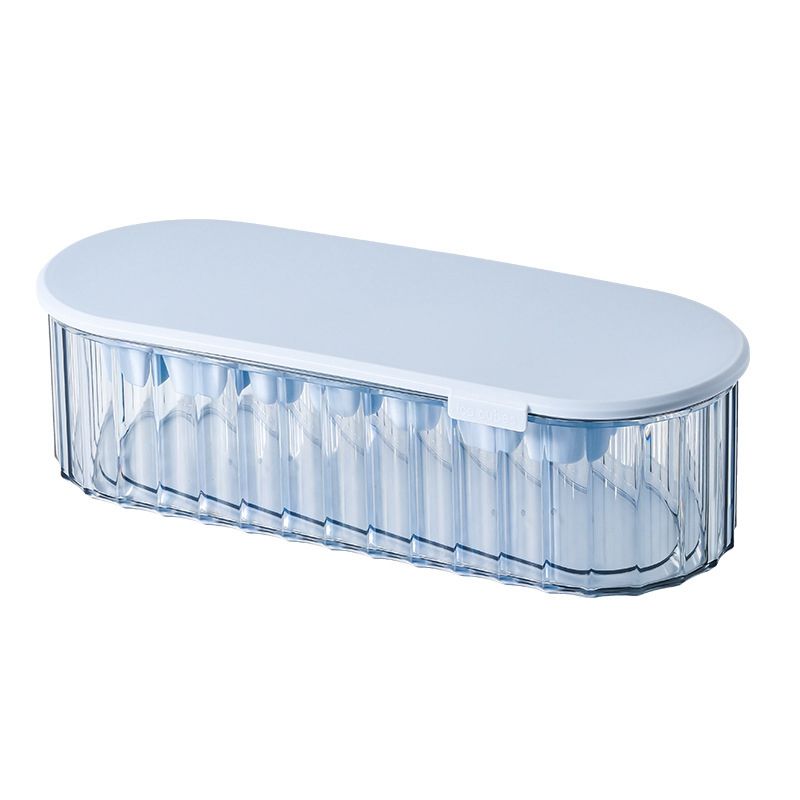 Creative Pet Ice Lattice Self Made Large Capacity Ice Block Mould Household Refrigerator Ice Box with Ice Block Box A