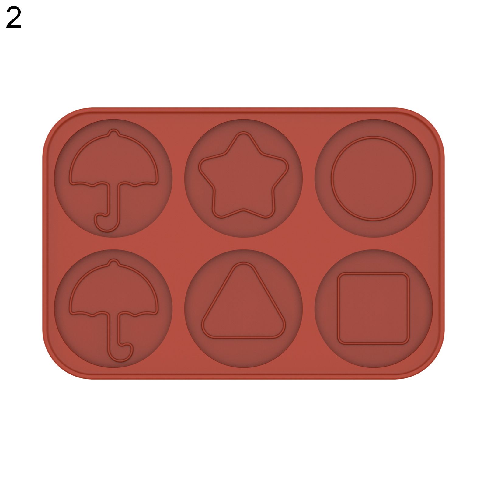 Sugar Mold Smooth Surfe Multi Grids Empty DIY Chocolate Mold