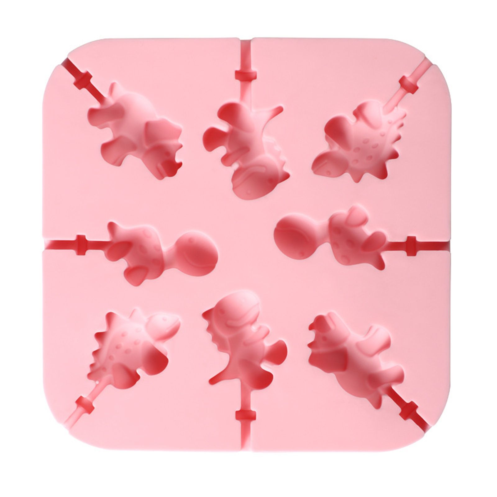 Silicone Baking Mold, Cartoon Lollipop DIY Homemade Candy / Chocolate Kitchen Accessory