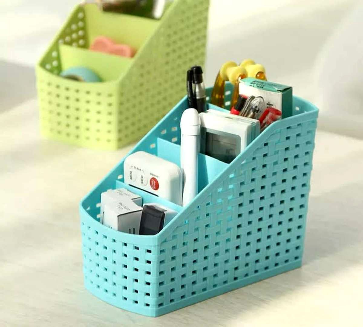 4 grids desktop Storage Box Case - 1pcs