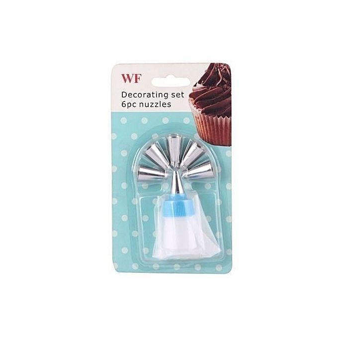 Cake Decoration Tools - Silver and White