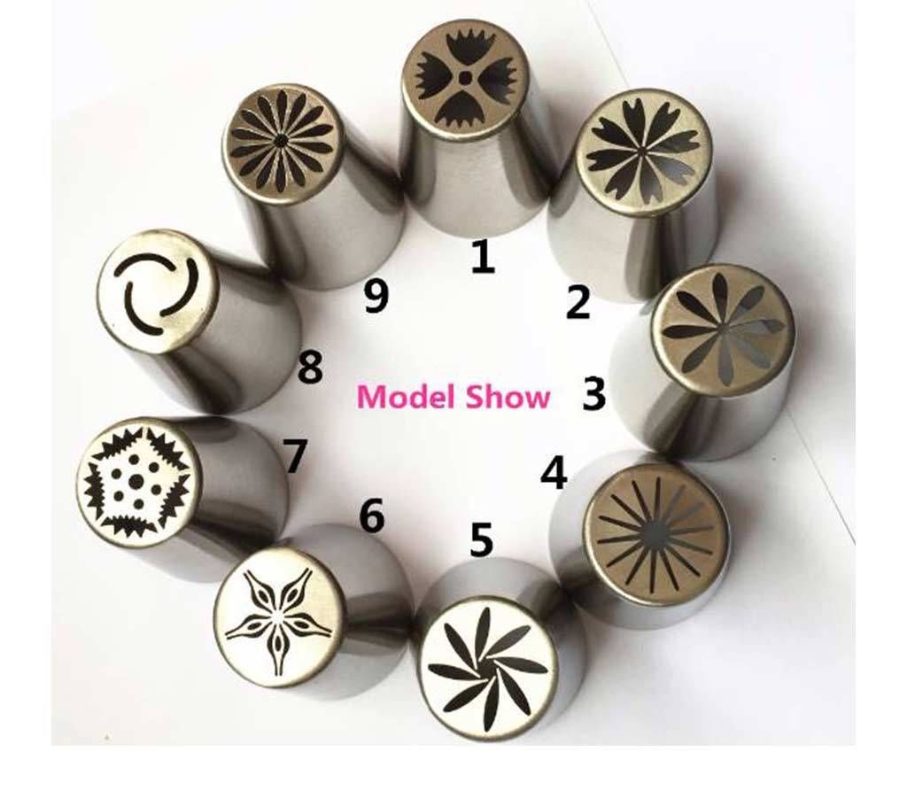 Russian Cake Decoration Nozzle 8 Pieces