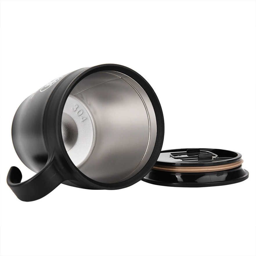 non-toxic safe and durable portable vacuum thermal insulation insulated coffee mug easy to use stainless office for travel