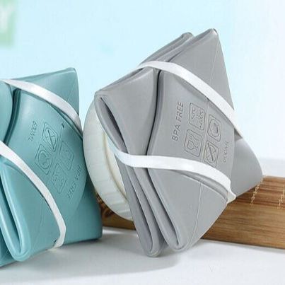 Folding Water Bottle Mini Portable Travel Silicone Water Cup Creative Outdoor Fitness Sports 600ml Water Bottle